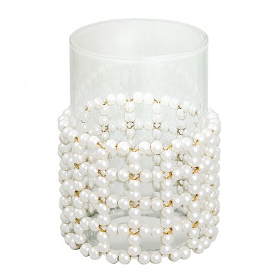 Подсвечник clear pearl large