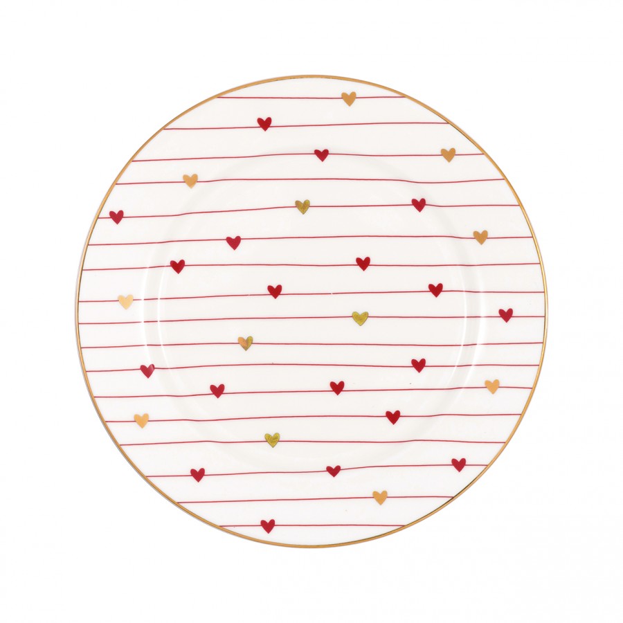 Десертная тарелка Grace white 15 см