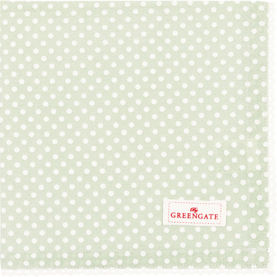 Салфетка Dotty pale green 40х40 см