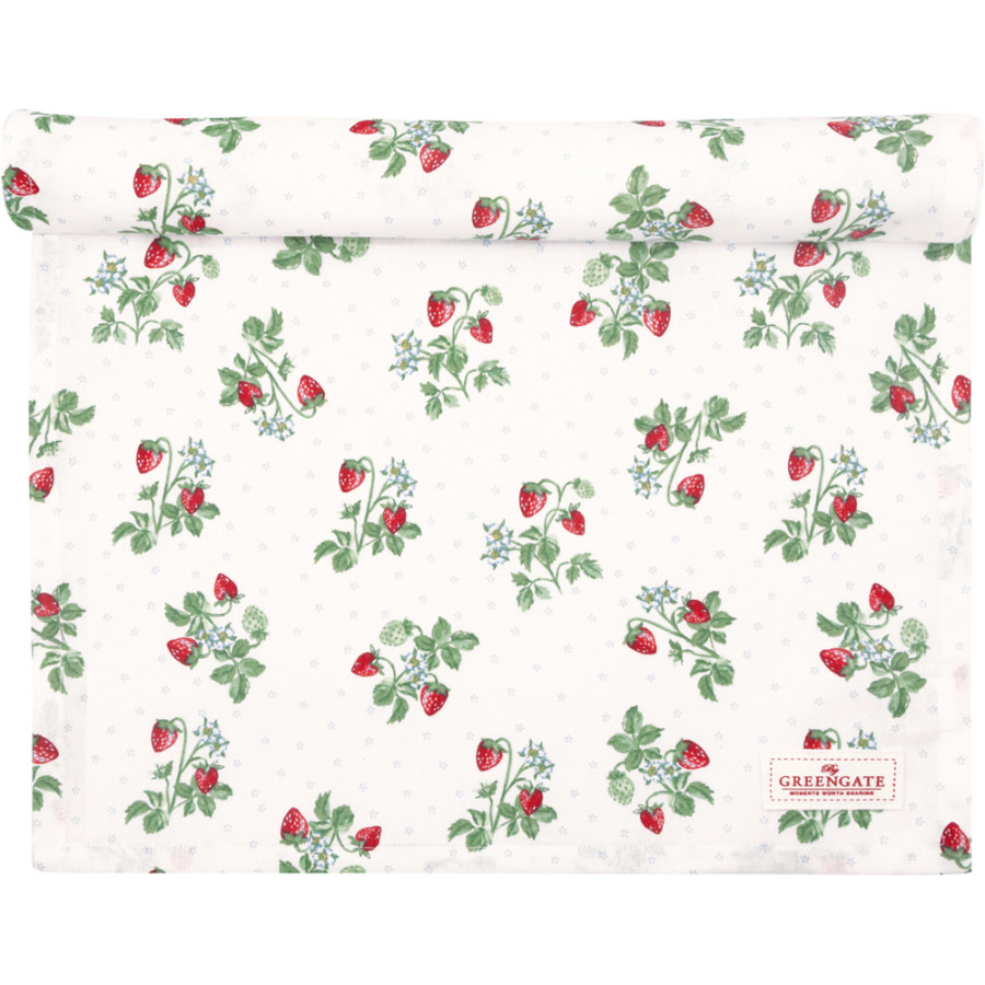 Столовая дорожка Berry white 45*140 см