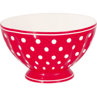 Пиала Dotty red 10 см