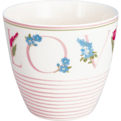 Стакан Agnes Love white 300 мл