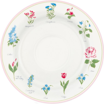 Тарелка Agnes white 20,2 см