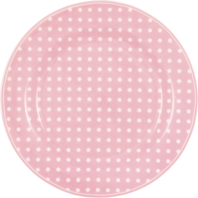 Тарелка Dotty pale pink 20,2 см