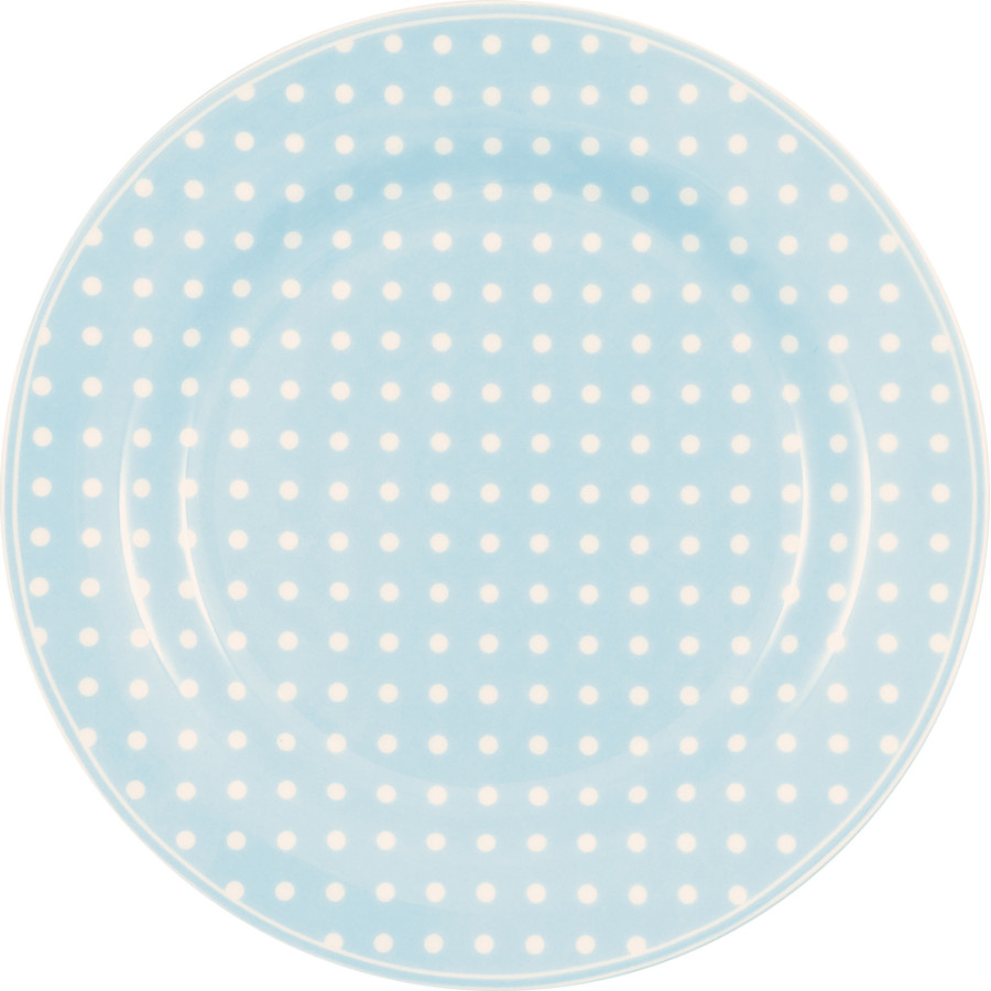 Тарелка Dotty pale blue 20,2 см