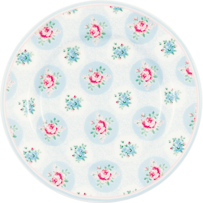 Десертная тарелка Elle pale blue 15 см