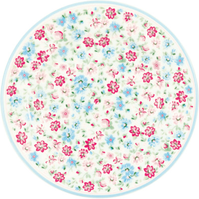 Десертная тарелка Louisa white 15 см