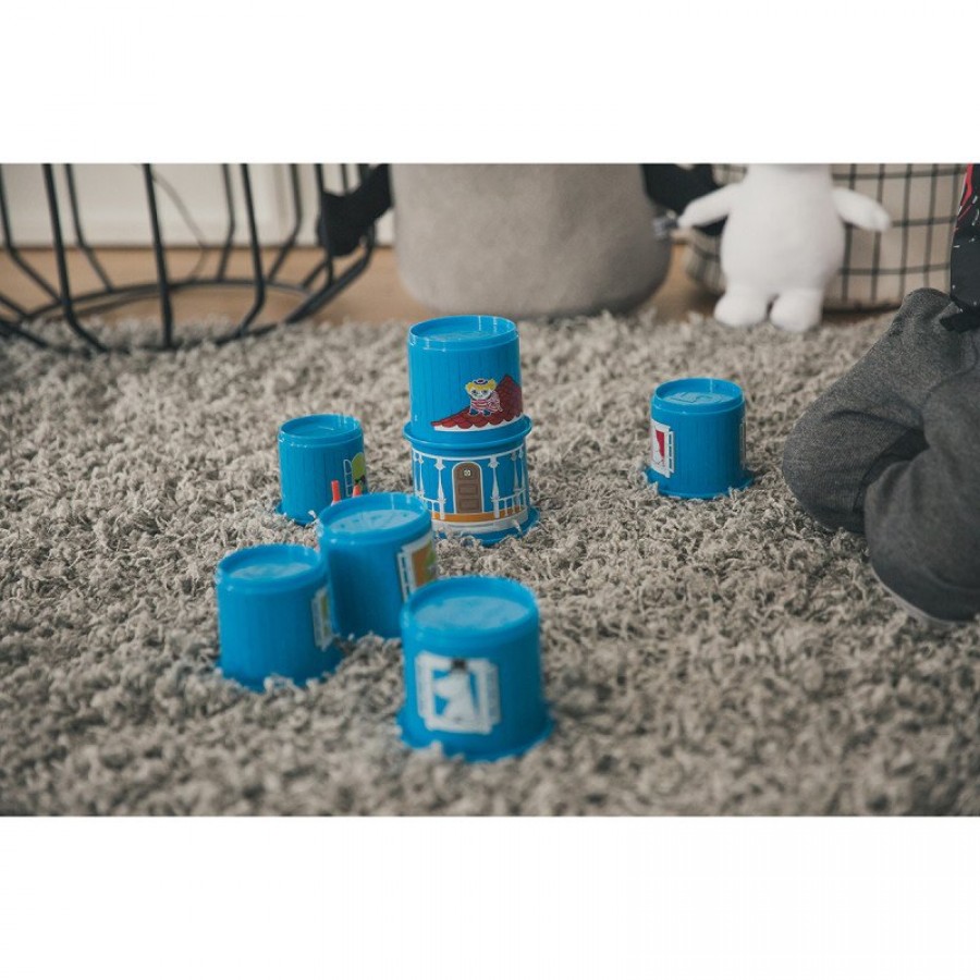 Игровой набор Moomin дом-пирамида 7 пр.