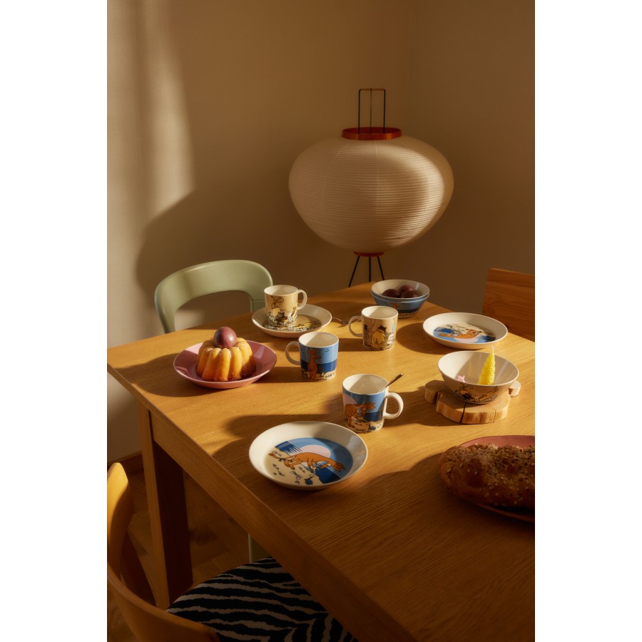 Тарелка Moomin Ондатр beige 19 см