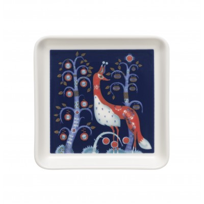 Taika Тарелка 12х12 см, blue