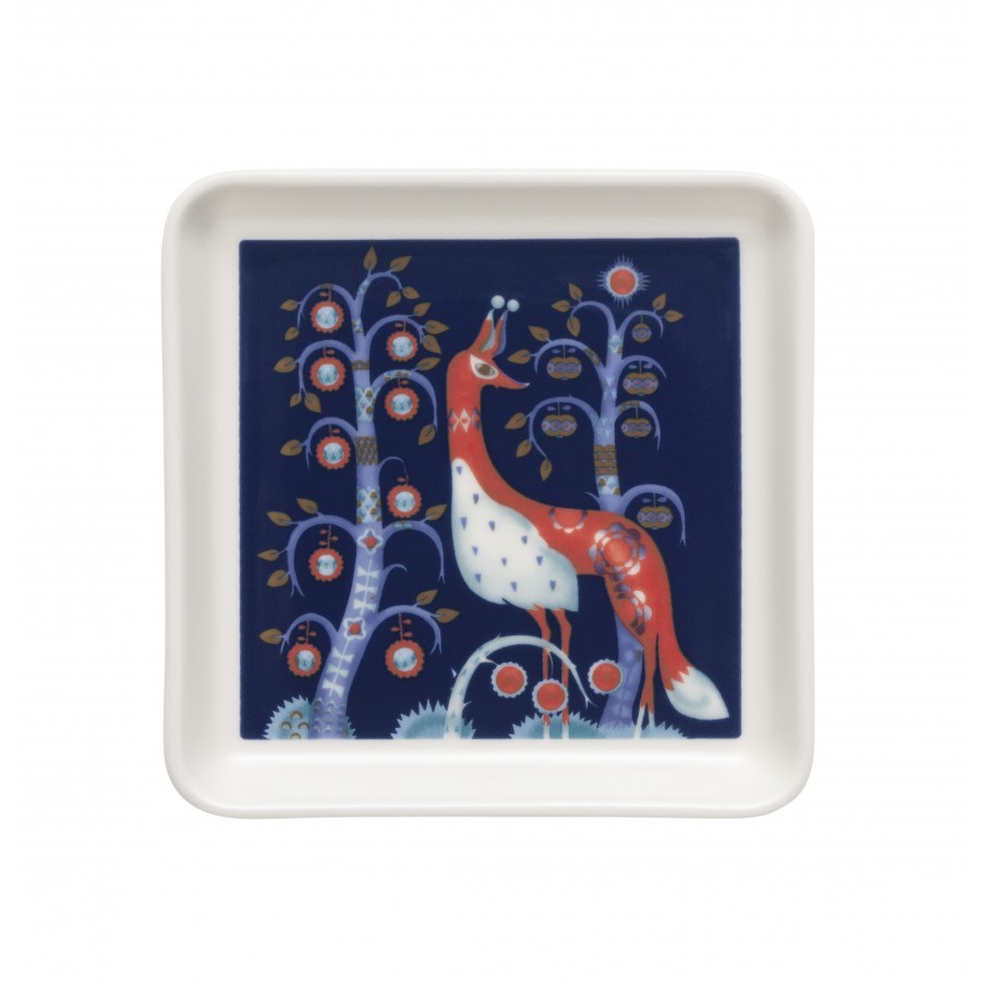 Taika Тарелка 12х12 см, blue