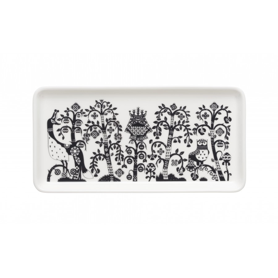 Taika Тарелка 12х24 см, black