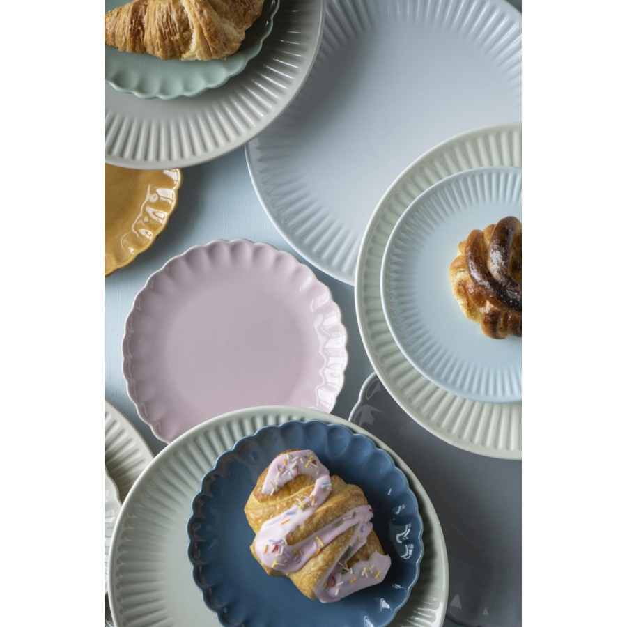 Тарелка Mynte English Rose 19,5 см (с волнистым краем)