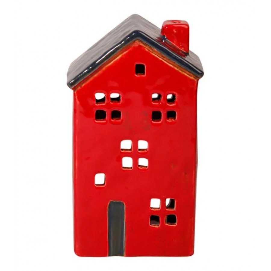 Подсвечник House for light Red 15,5 см