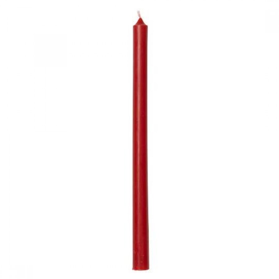 Свеча длинная red