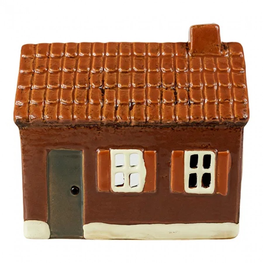 Подсвечник House for light Brown 12х13х7 см