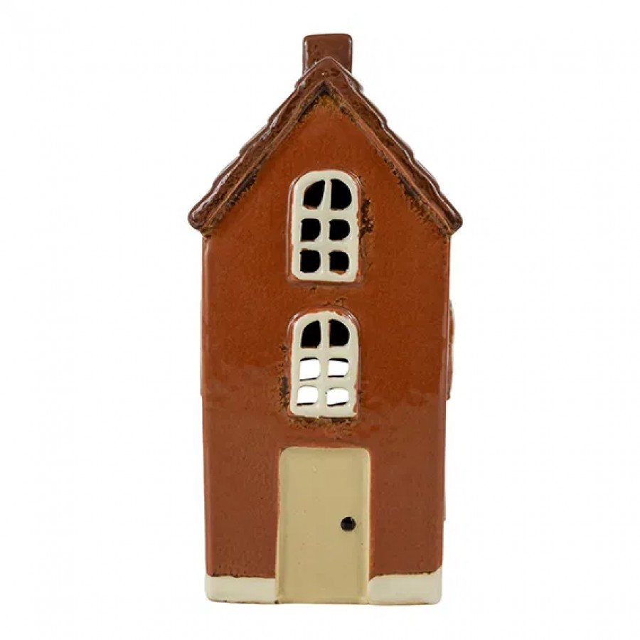 Подсвечник House for light Brown 17x8x7 см