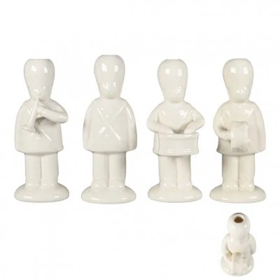 Подсвечник Old Christmas Soldier white 13,5 см, в асс.