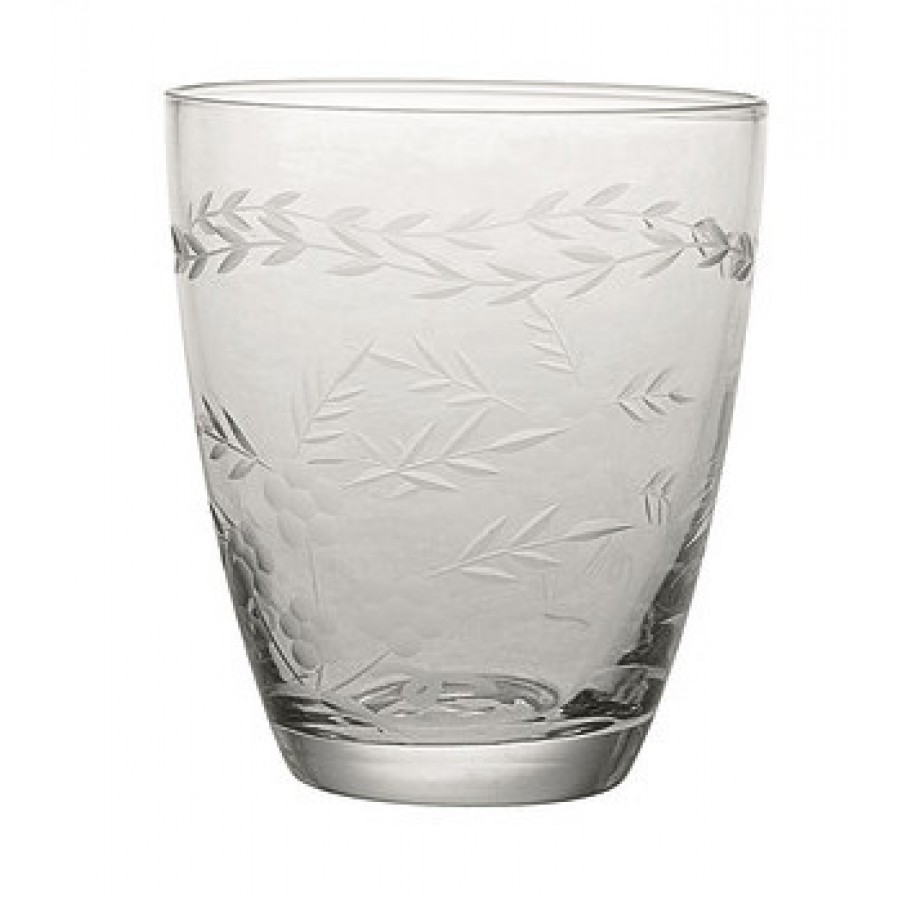 Стакан стеклянный w/cutting clear