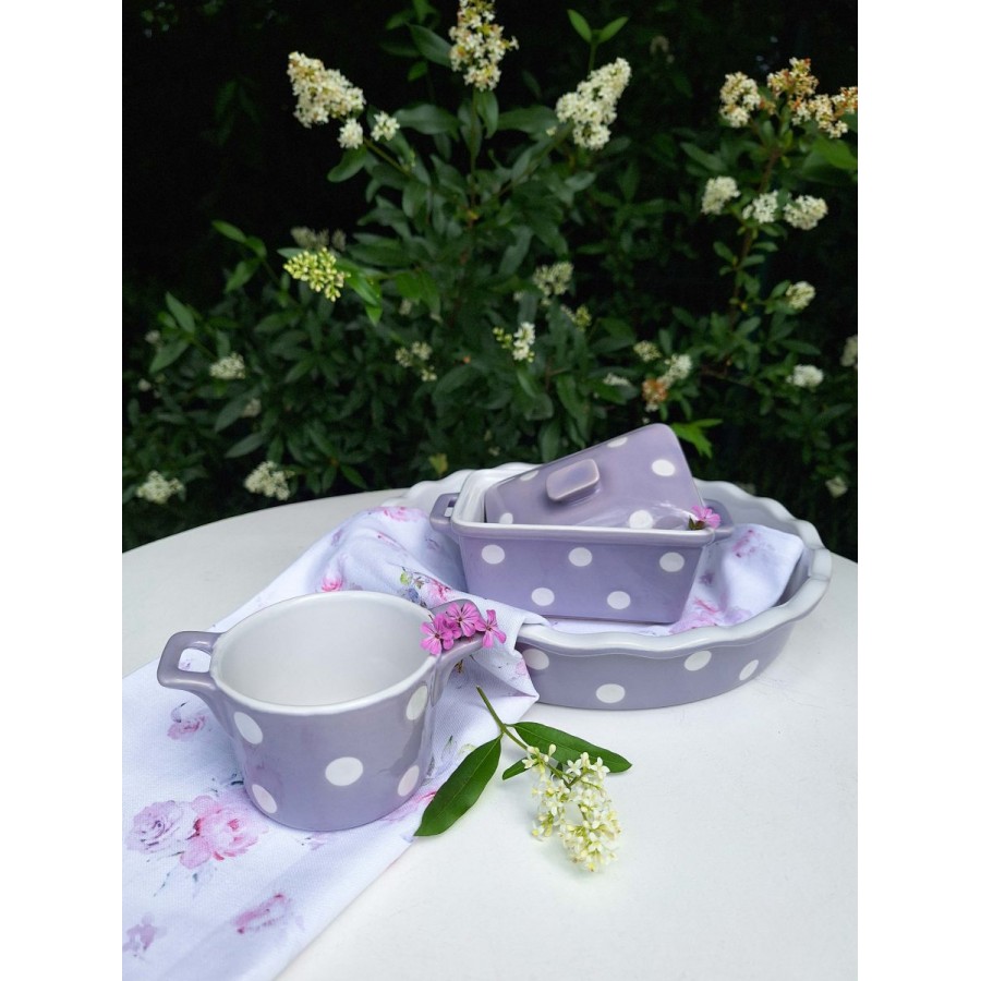 Масленка Lilac with dots
