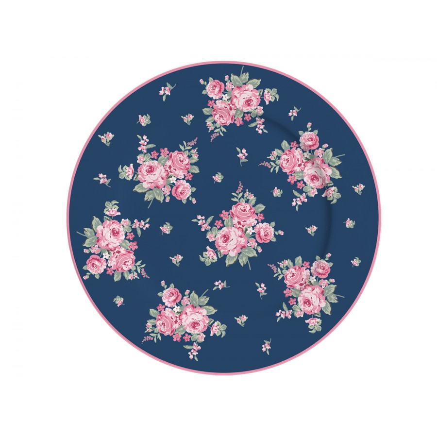 Десертная тарелка Bella blue 19 см