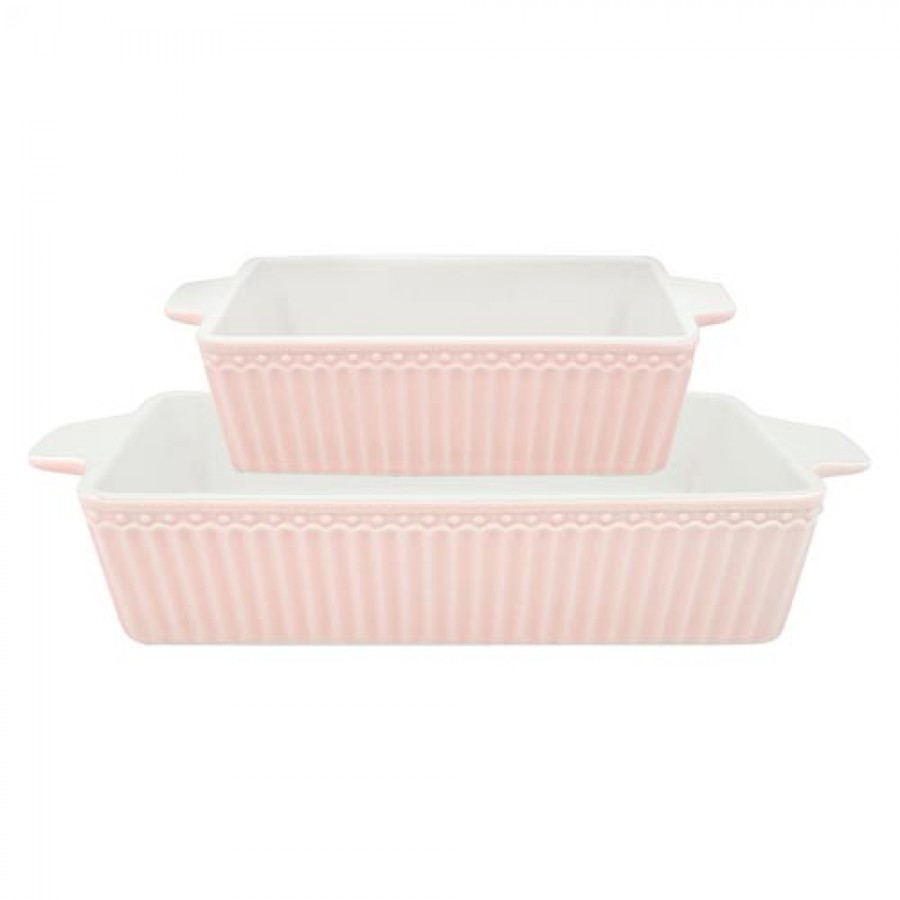 Набор форм для запекания Alice pale pink small 2 шт