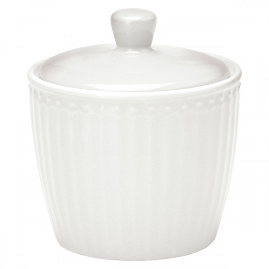 Сахарница Alice white