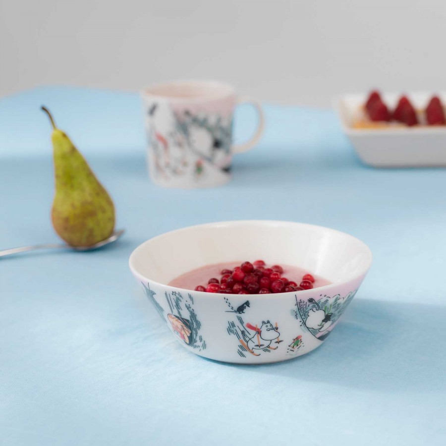 Пиала Moomin Катание на санях 15 см limited