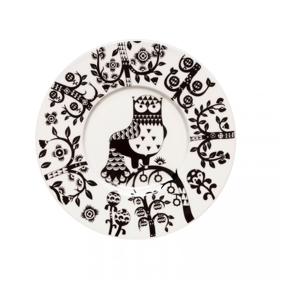 Taika Блюдце 16 см, black