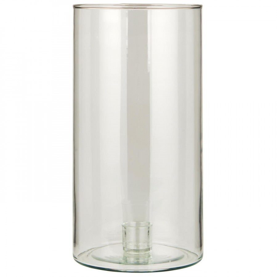 Подсвечник стеклянный для свечи  d 2,2 см, 25 см