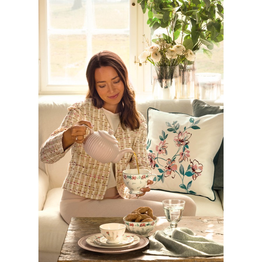 Салфетка Clair white с кружевом 40х40 см