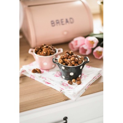 Горшочек с ручками Beige with dots 8,5 см