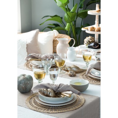 Тарелка для пасты Alice claret red 23 см