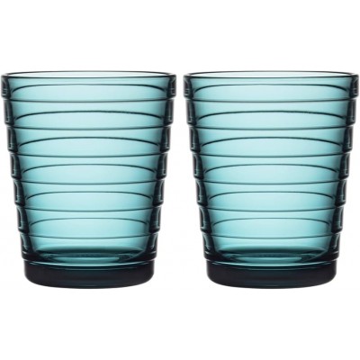 Набор стаканов Aino Aalto Sea blue 220 мл, 2 шт