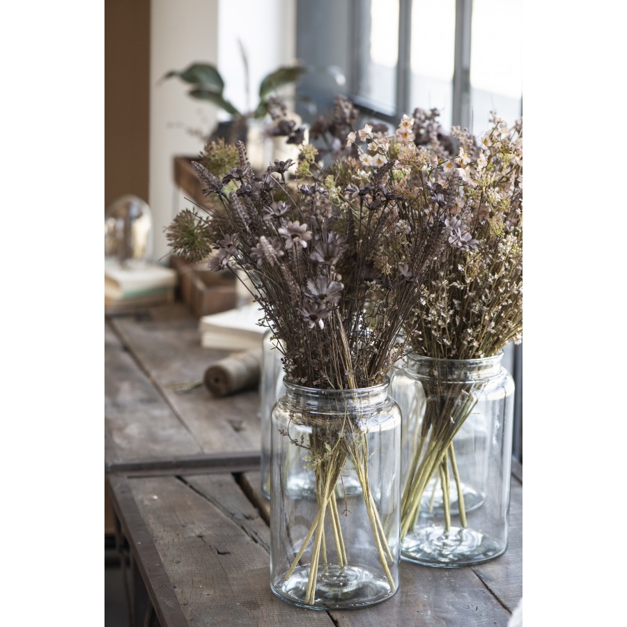 	 Ваза стеклянная 27 см