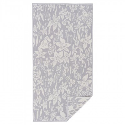 Полотенце банное Moomin Лилия grey 70х140 см