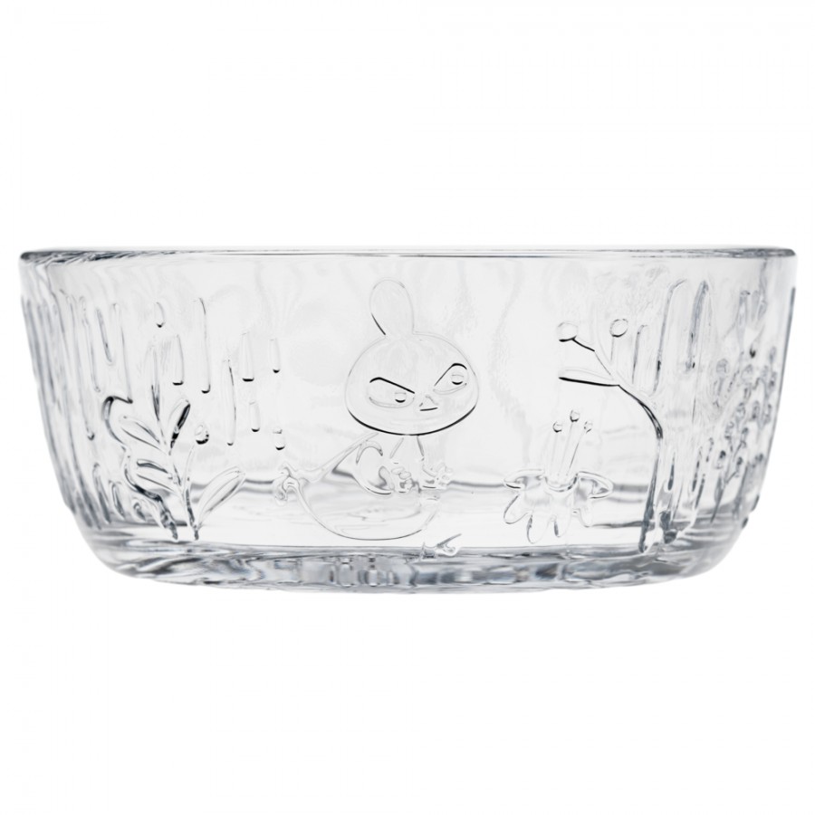 Пиала стеклянная Moomin Мистический лес clear 12 см