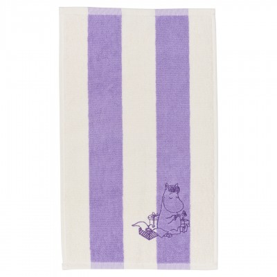 Полотенце для рук Moomin Фрекен Снорк purple stripe 30х50 см