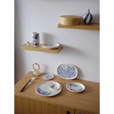 Пиала Moomin Весна white/blue