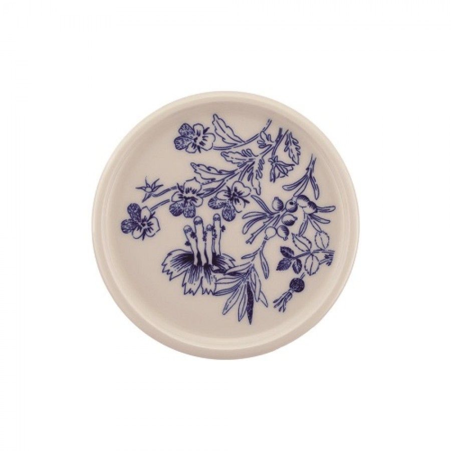 Блюдце Moomin Весна white/blue 12 см