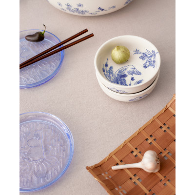 Тарелка Moomin Мистический лес aqua blue, 15,5 см