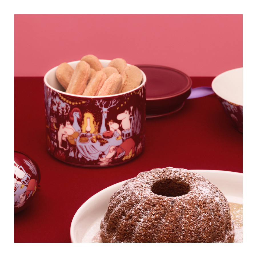 Банка для хранения Moomin Праздничные моменты 700 мл