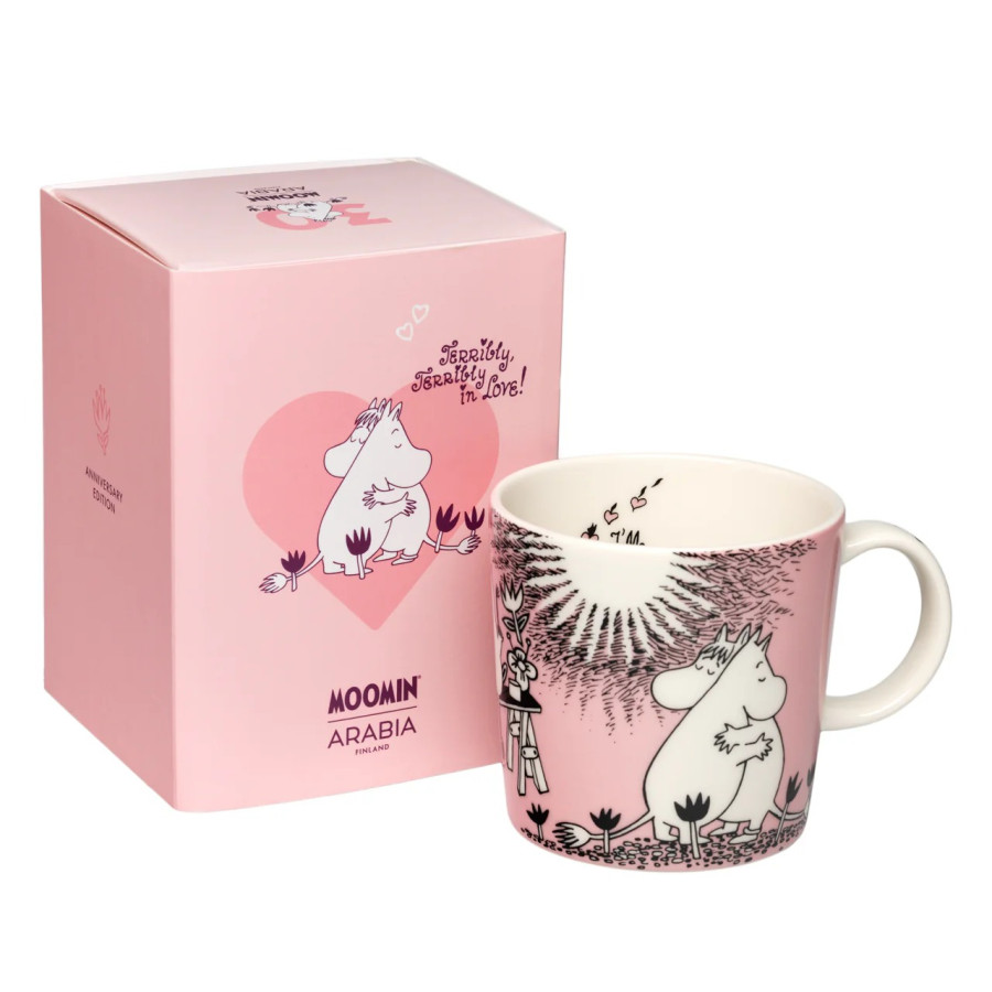 Кружка Moomin Любовь к 30-летию 300 мл (в подарочной коробке)