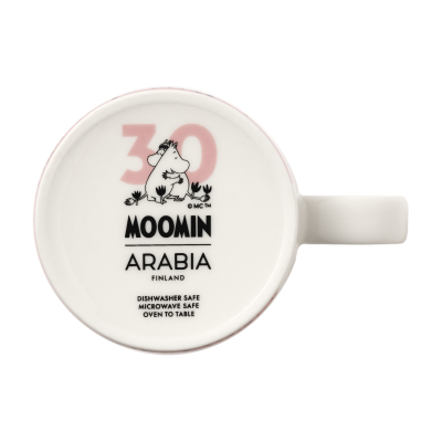 Кружка Moomin Любовь Юбилейная "30", 400 мл