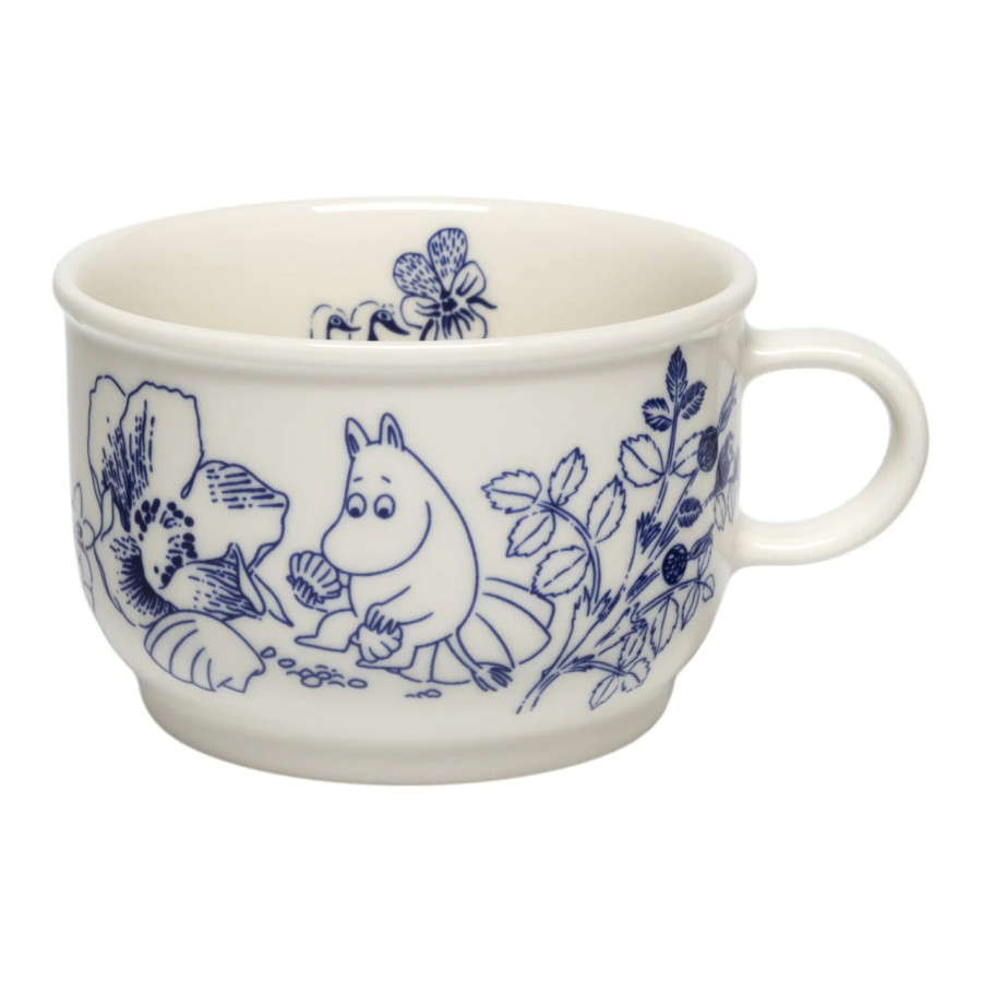 Кружка Moomin Весна white/blue 300 мл