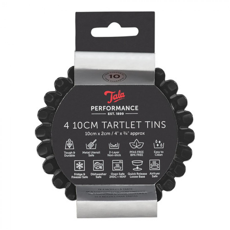 Набор форм для выпечки Performance 10х2 см, 4 шт