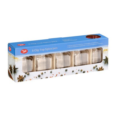 Набор баночек для специй 250 мл, 5 шт