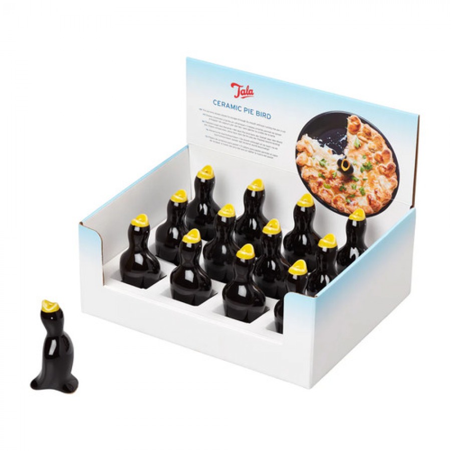 Керамическая птичка для пирога Black