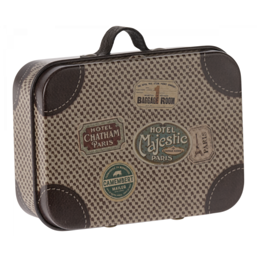 Чемодан Mouse Micro Off white