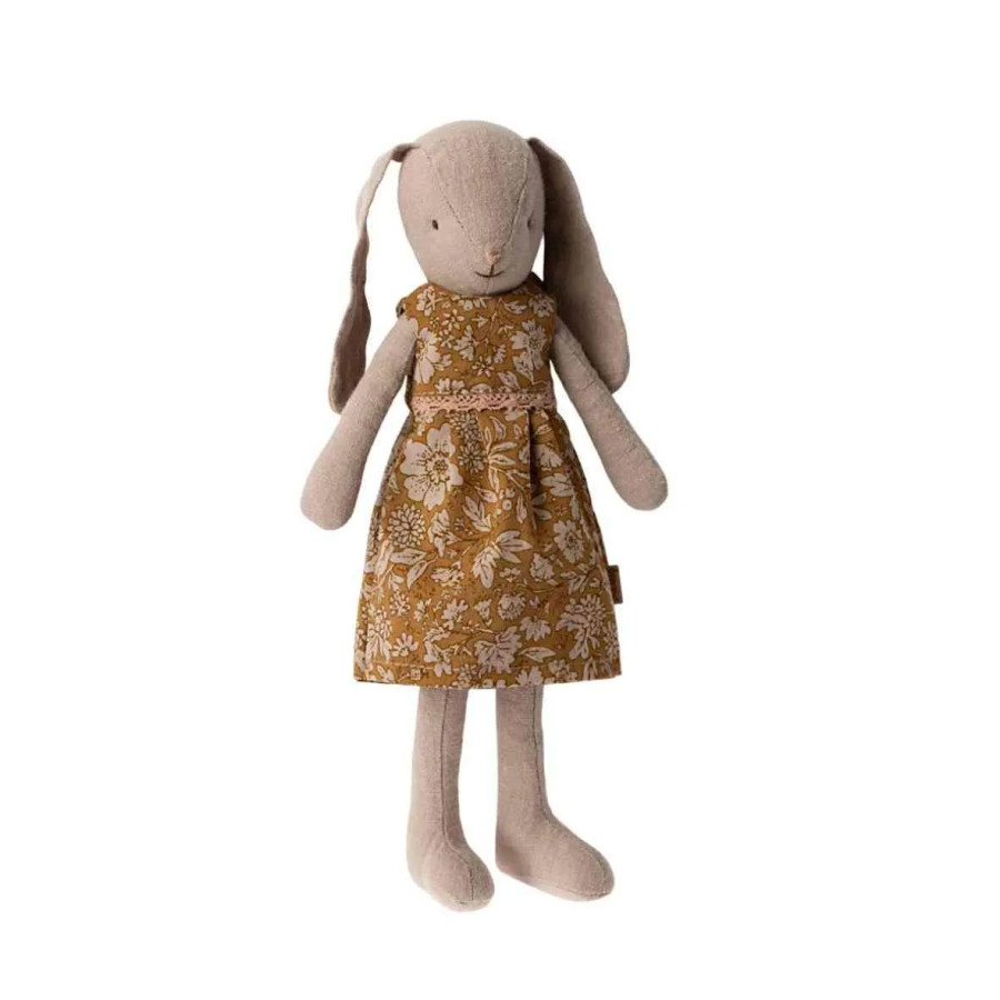 Кролик в платье Flower, 23 см Maileg